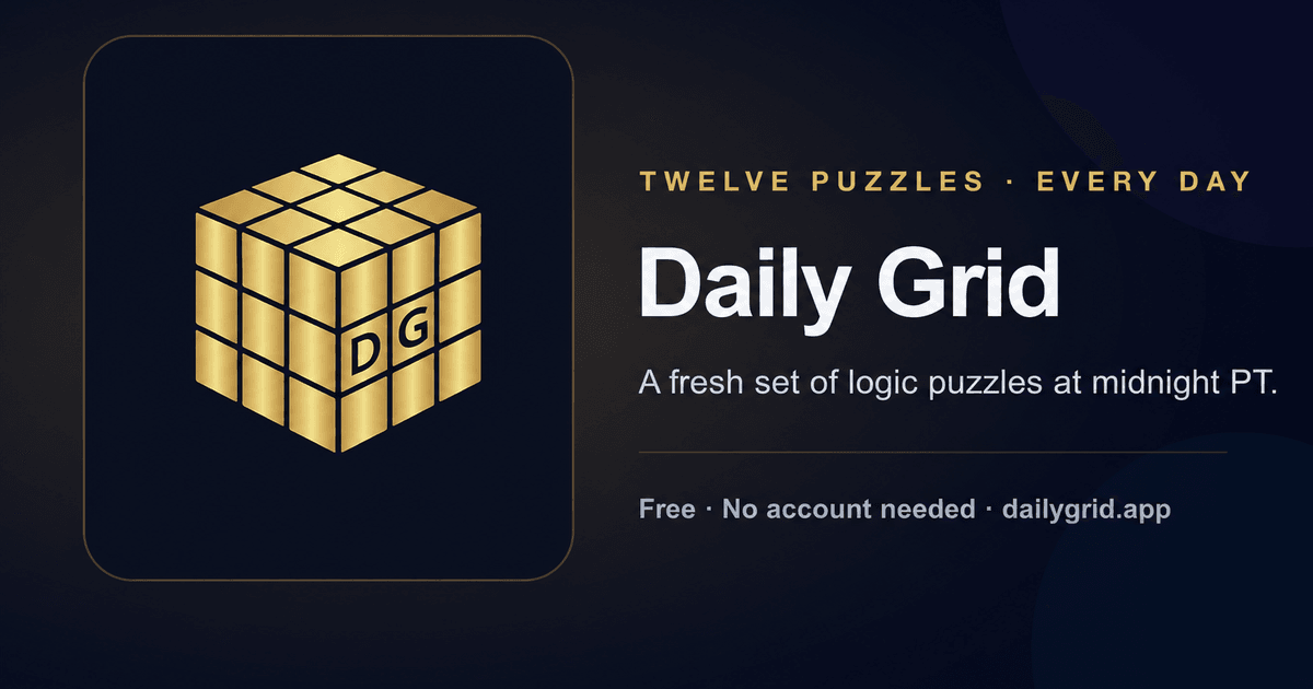 Daily Grid Games screenshot